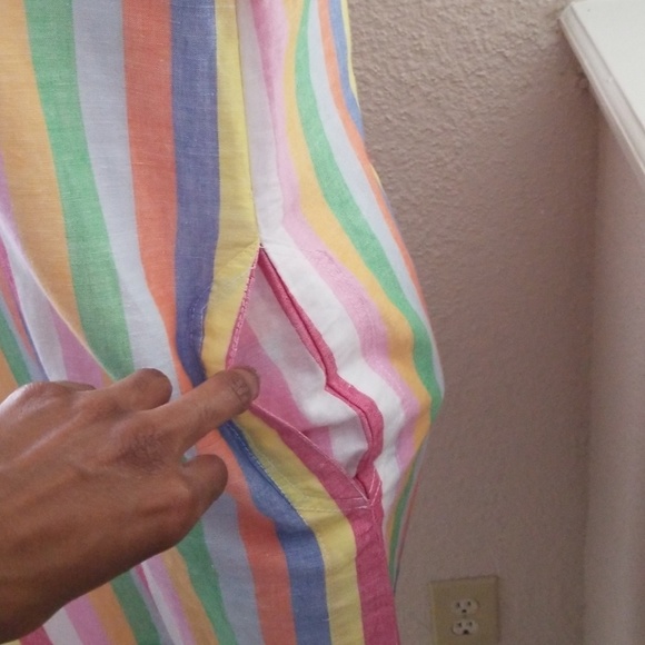 J. Crew Striped Tunic Dress - Picture 3 of 3